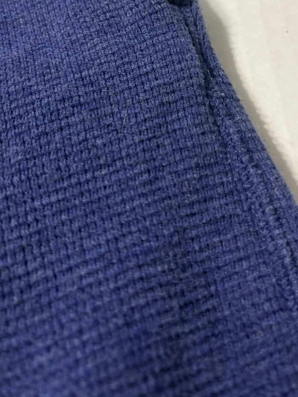Men’s Polo Ralph Lauren Classic Blue Cotton Waffle Lounge Pants Drawstring Waist